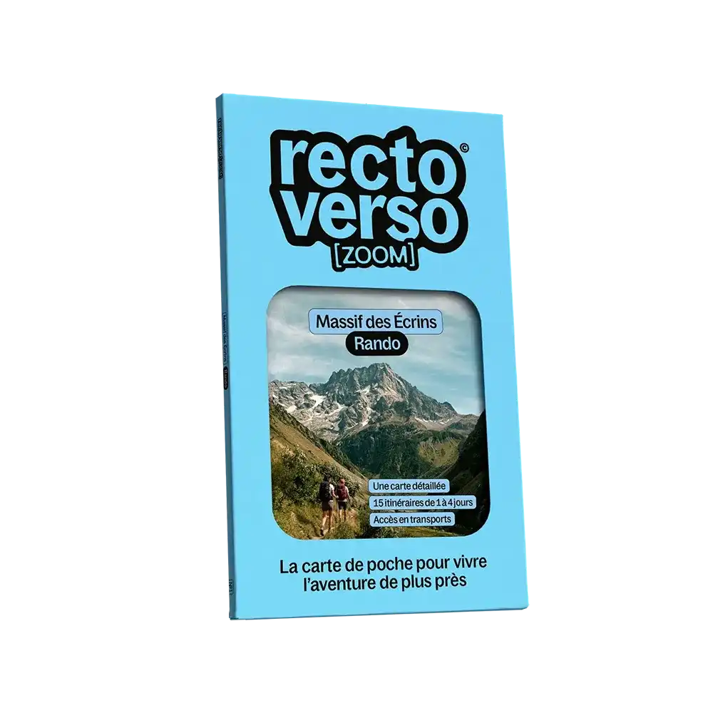 Le coffret Zoom Écrins Rando de Recto Verso